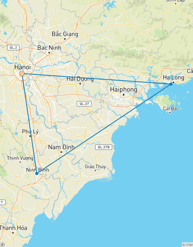 De Ninh Binh à la baie d\'Halong, 2 jours et 1 nuit : Circuit à points forts 2025-2026 circuit