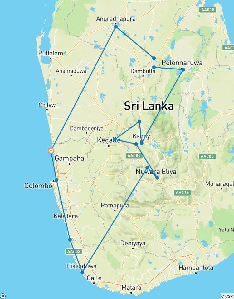 Forfait vacances au Sri Lanka : Une escapade tropicale idyllique circuit