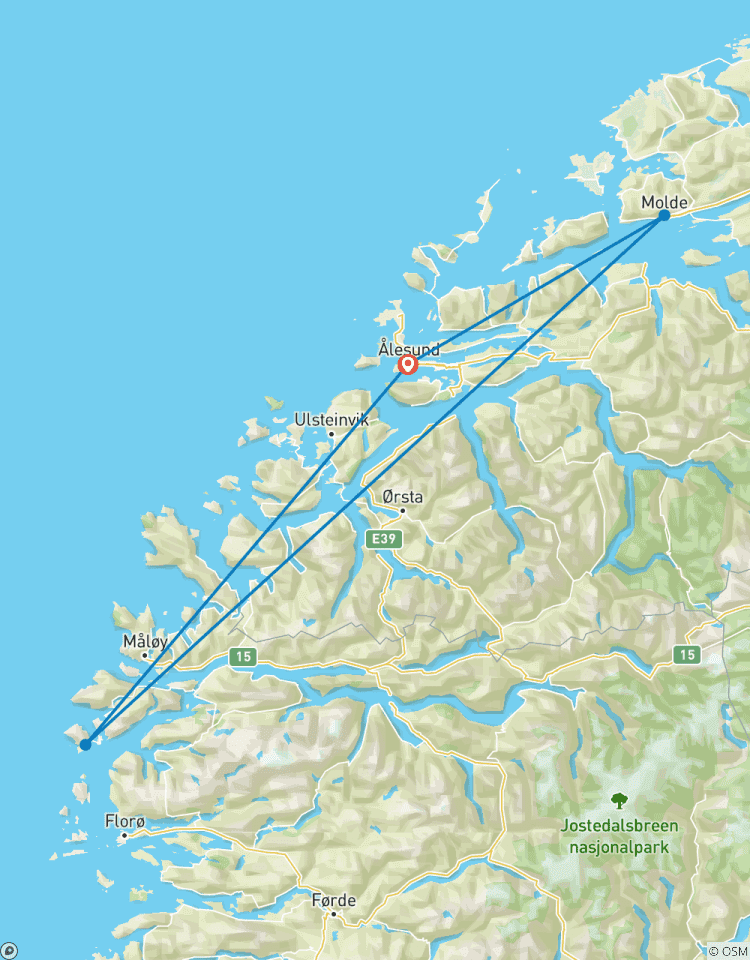 Fjorde und Atlantikkuste Rundreise