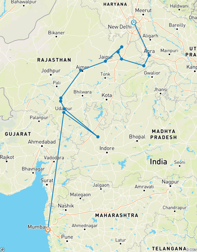 Circuito Mumbadevi: viaje de 16 días lleno de experiencias