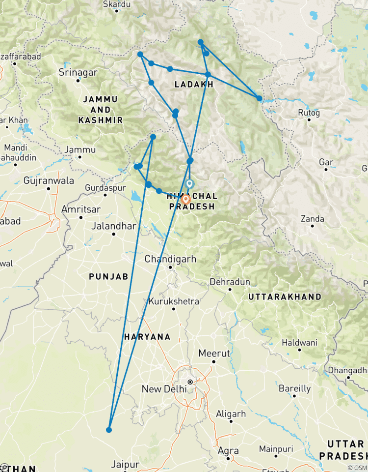 La grande expédition himalayenne circuit