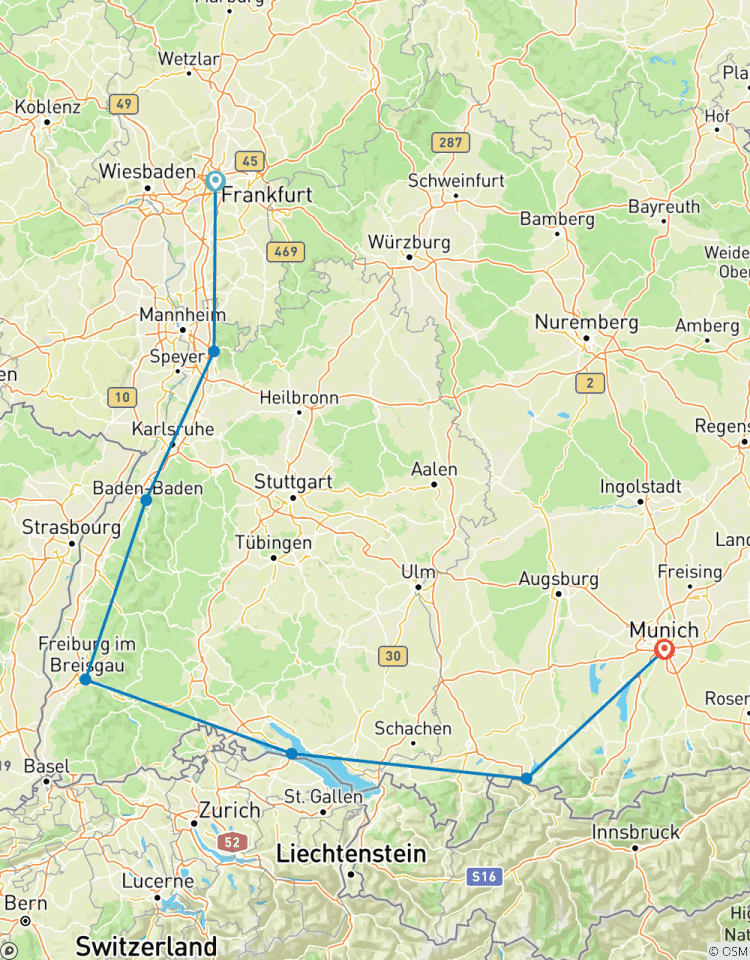 Driving You Trough West Germany Tour
