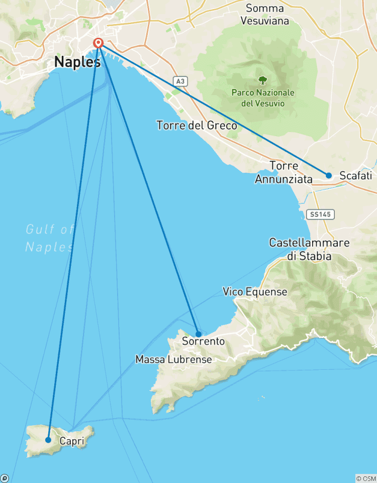 7 jours à Naples et Capri : Des rues anciennes aux rivages d\'azur circuit