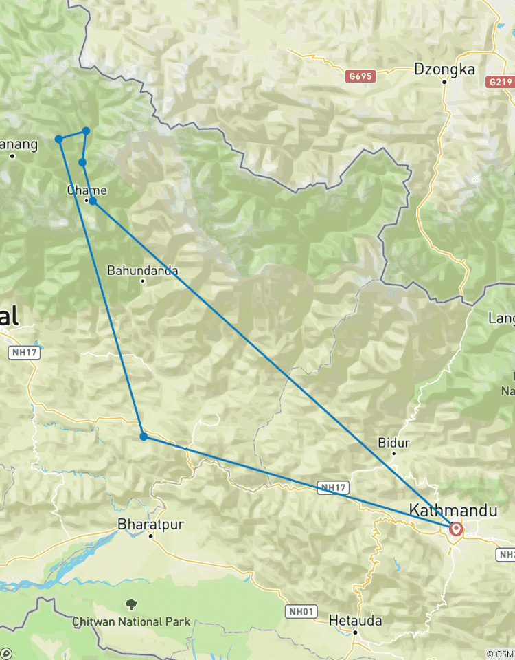 Trekking in Nepals abgelegener Nar Phu Region - Abseits der ausgetretenen Pfade Rundreise