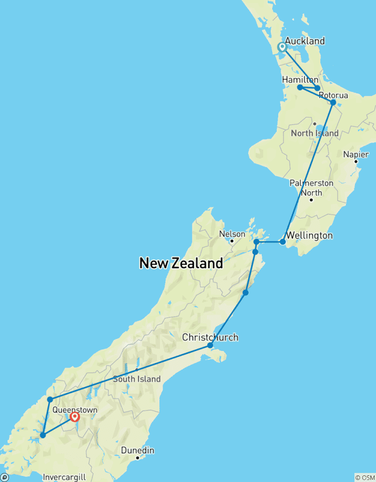Treasures of New Zealand: Heritage, Vines, & Vistas Tour