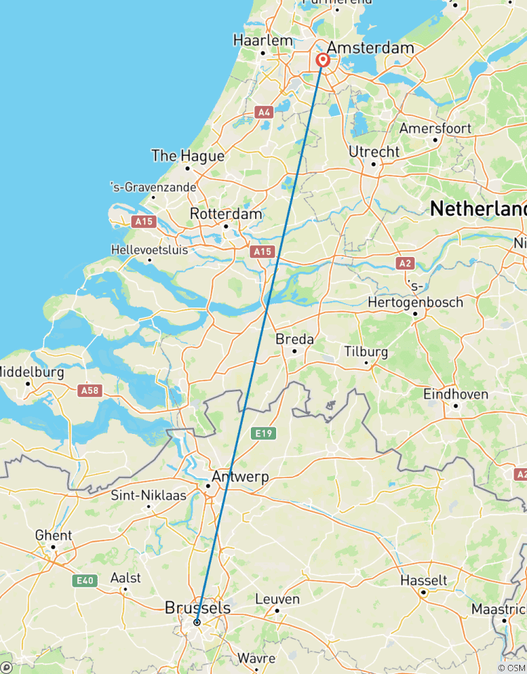 5 Days Brussels and Amsterdam: Explore the Heart of Europe Tour