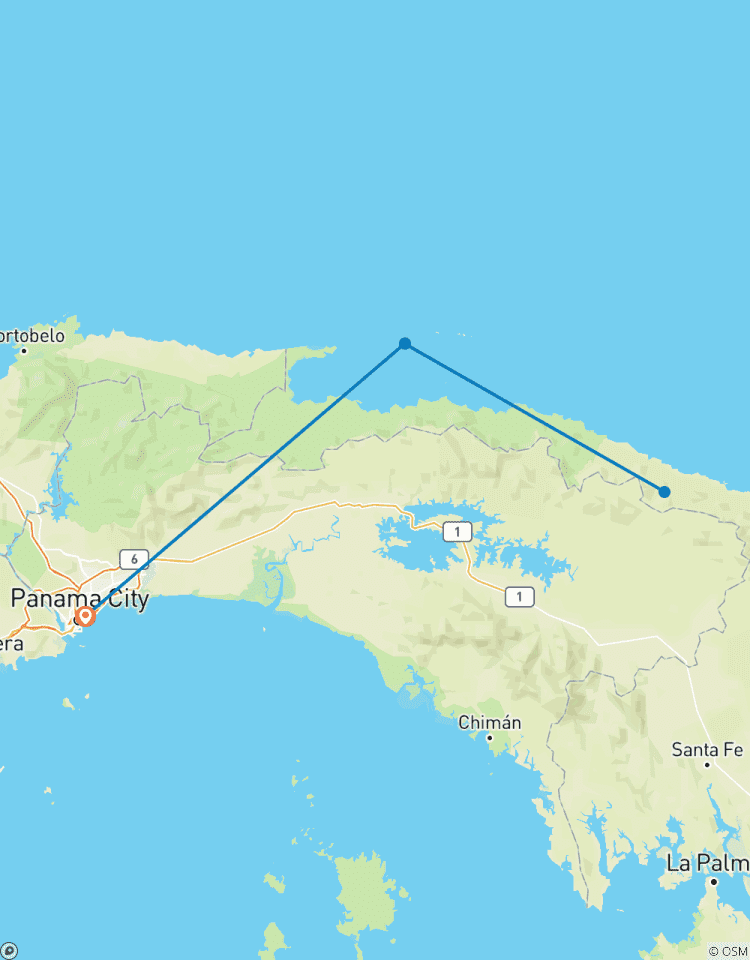 Circuito Panamá: Playas de arena y puestas de sol de San Blas