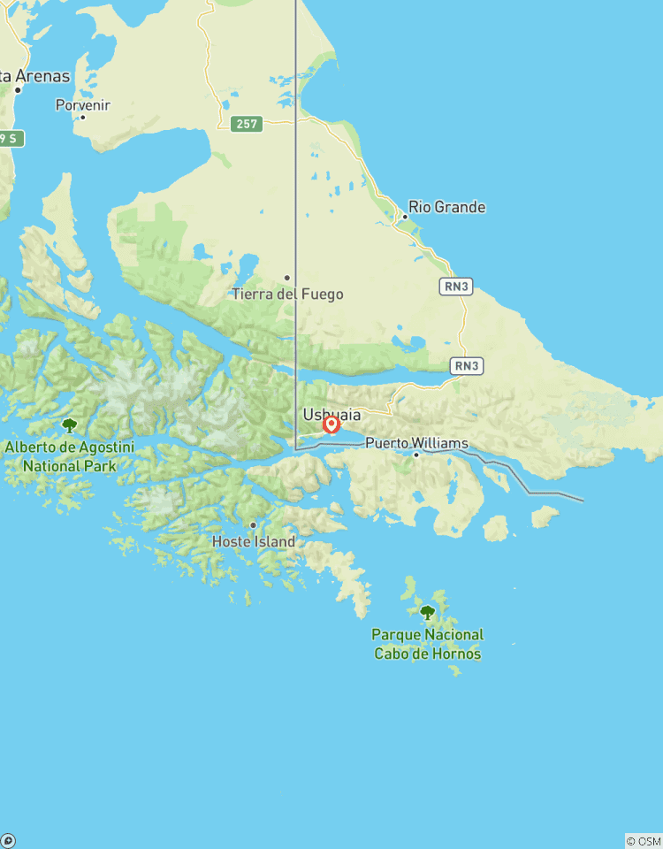 Ushuaia Ontdekkingsreis (3 Dagen)-rondreis