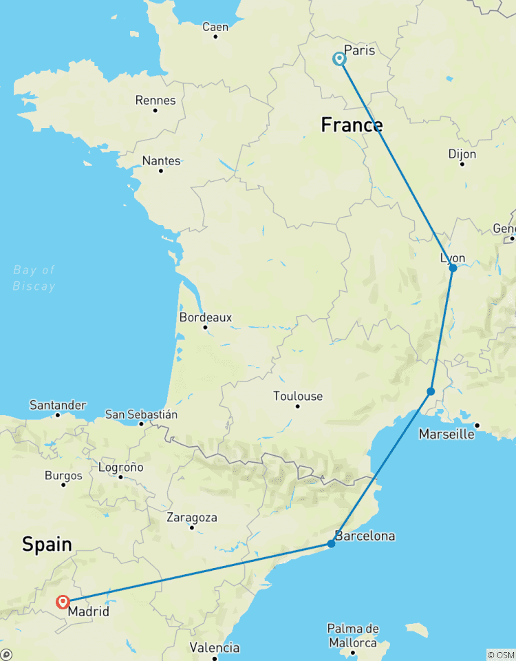 Le meilleur de la France et de l\'Espagne circuit