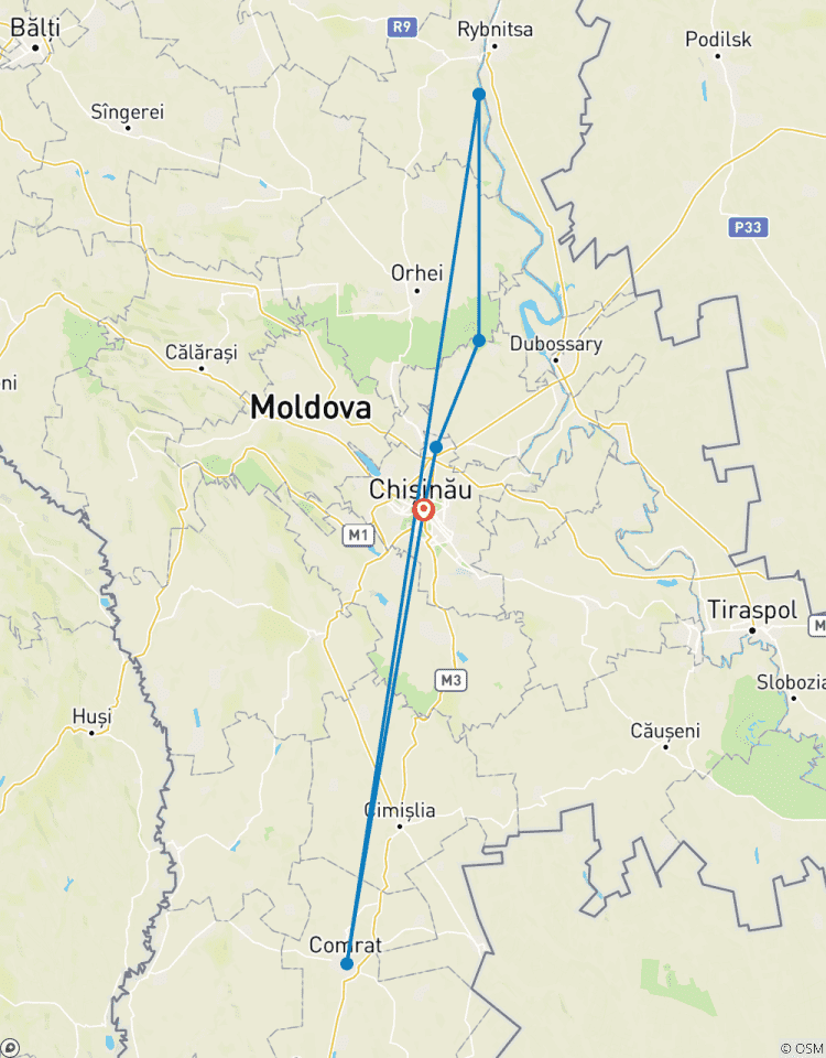 Découverte de la Moldavie circuit