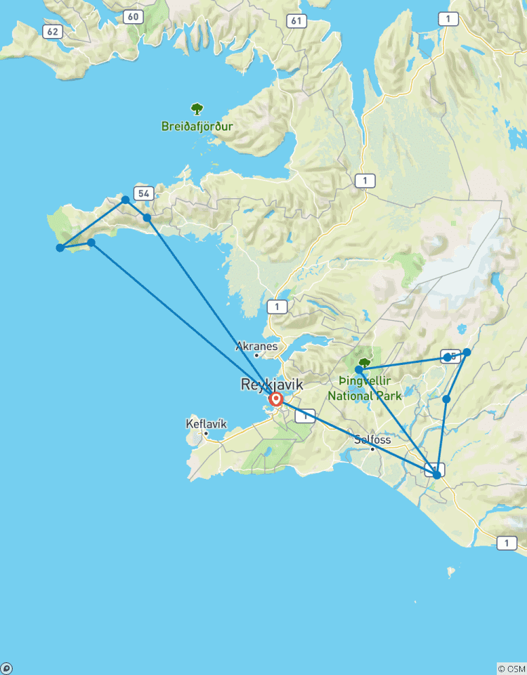 Geluxe: Winter in Iceland: Otherworldly Landscapes & Northern Lights Tour