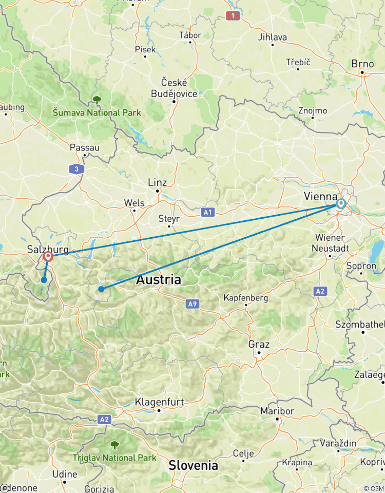 7 jours à Vienne et Salzbourg : L\'histoire, la beauté et plus encore circuit