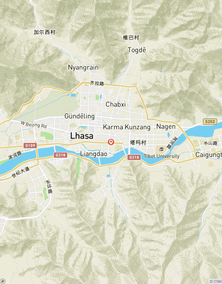 Visite de Lhassa circuit