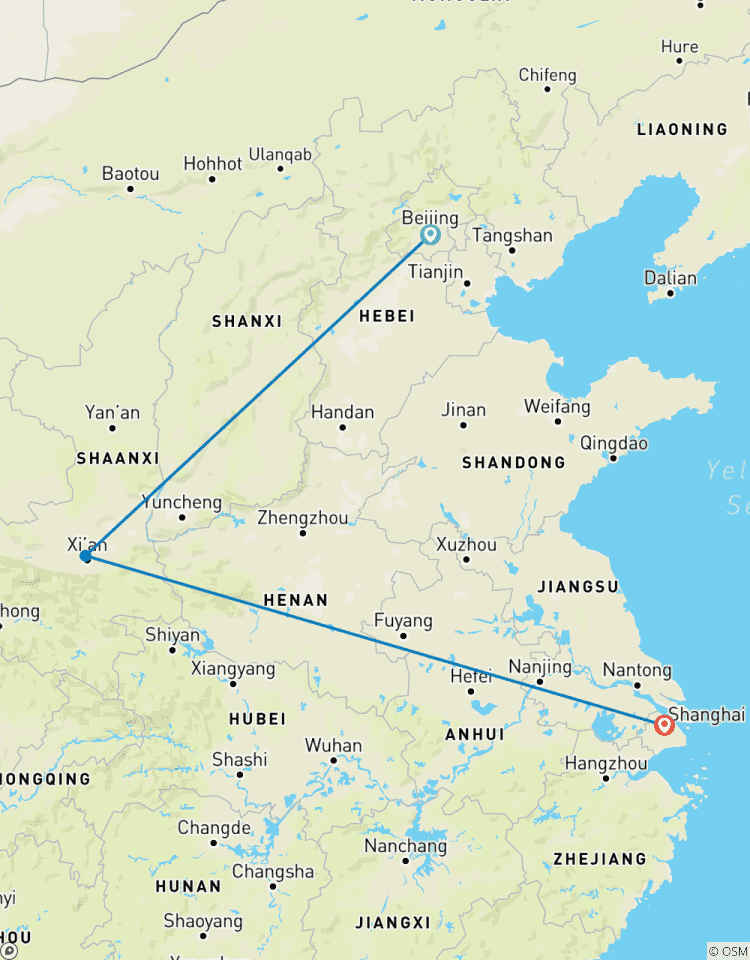 8 Days Private Golden trip from Beijing, Xian to Shanghai Tour