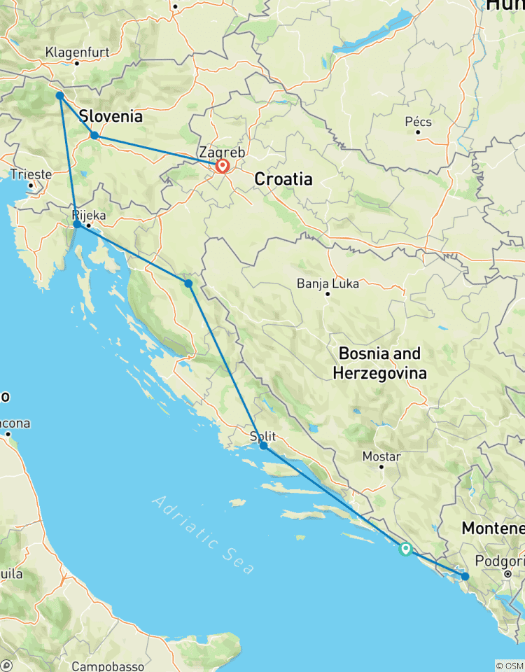 Circuito Croacia, la belleza del Adriático - Un viaje en grupo reducido