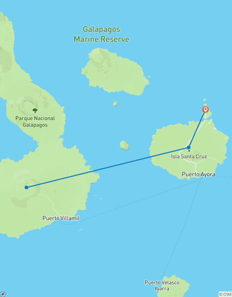 Créatures et criques : Galapagos Active circuit