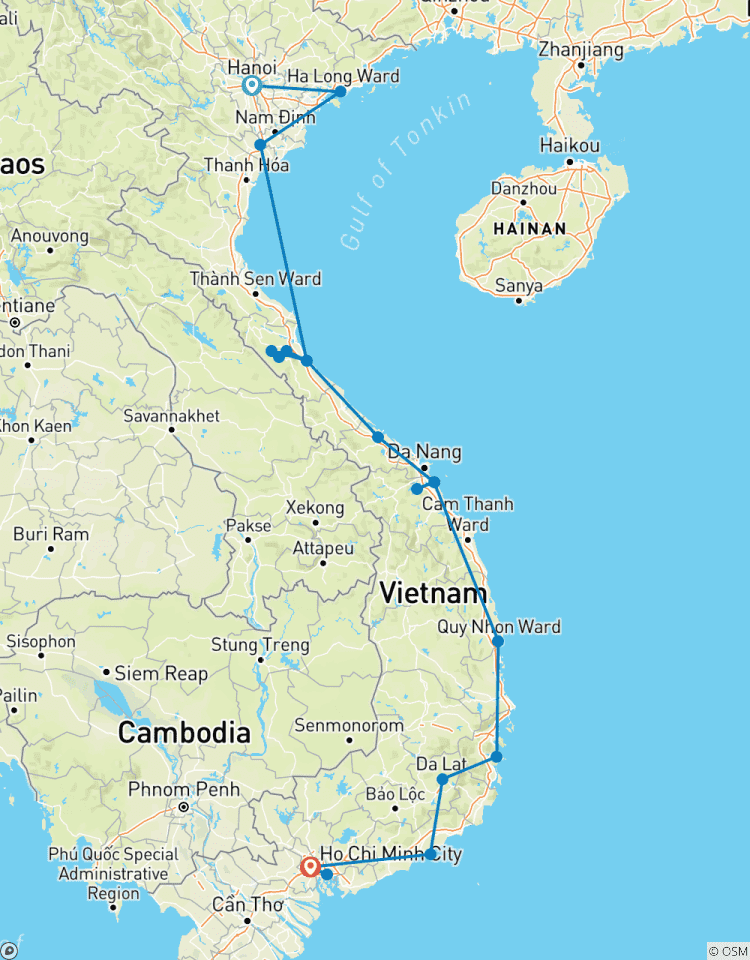Vietnam en train : Découverte des joyaux cachés et du patrimoine circuit