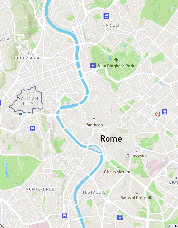 De smaken van Rome-rondreis