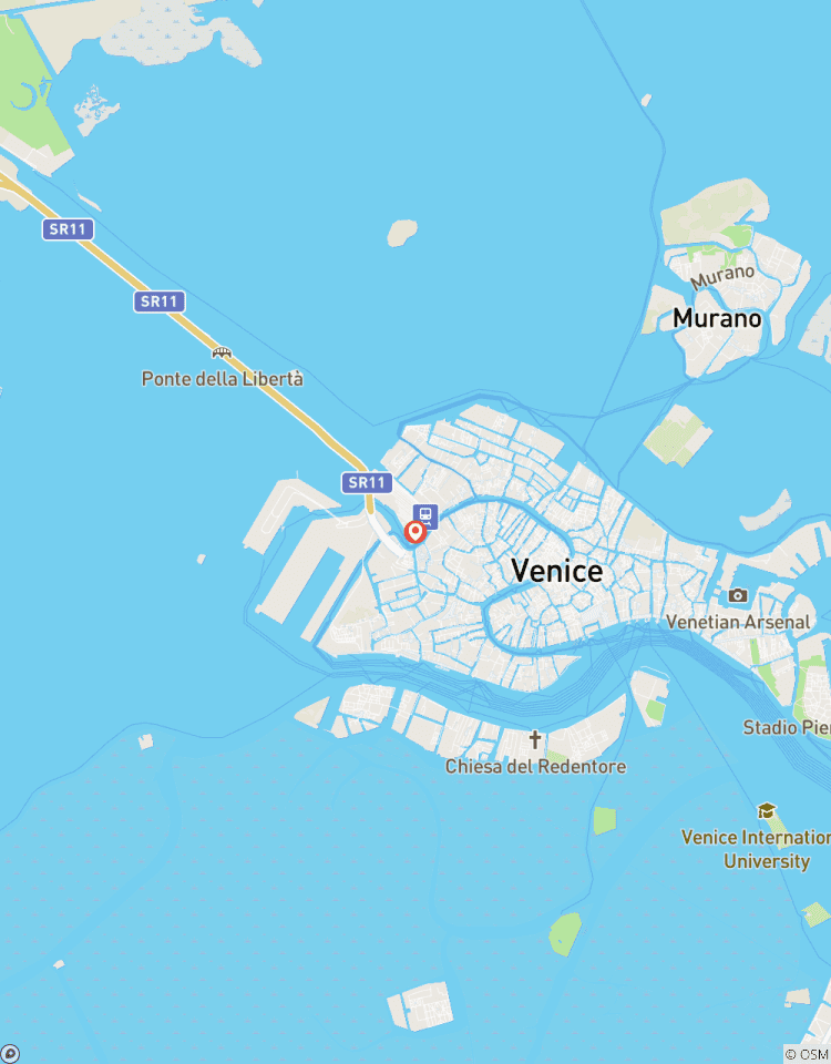 Venise : la ville romantique des canaux et de l\'art circuit