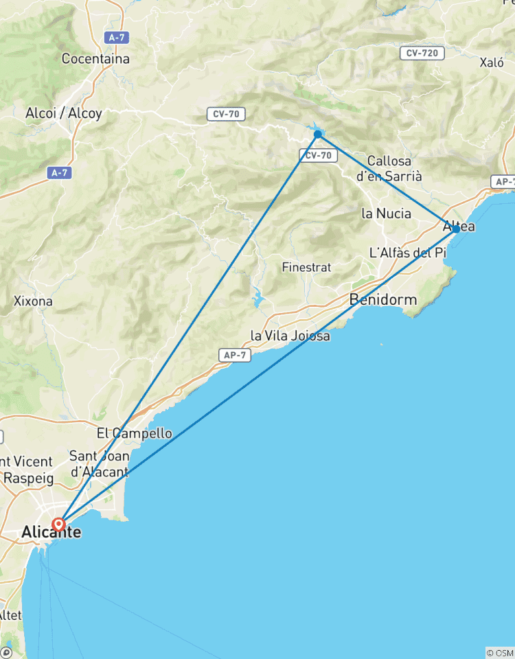 Alicante Full of Sun and Laughter Tour