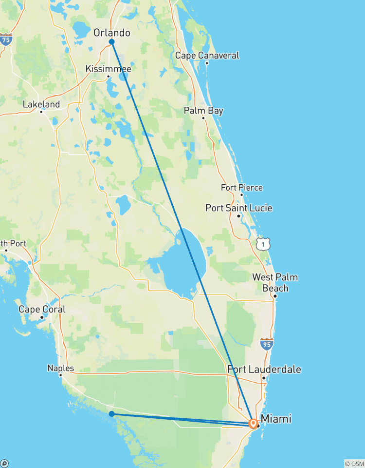 Le road trip ultime dans le centre et le sud-est de la Floride circuit