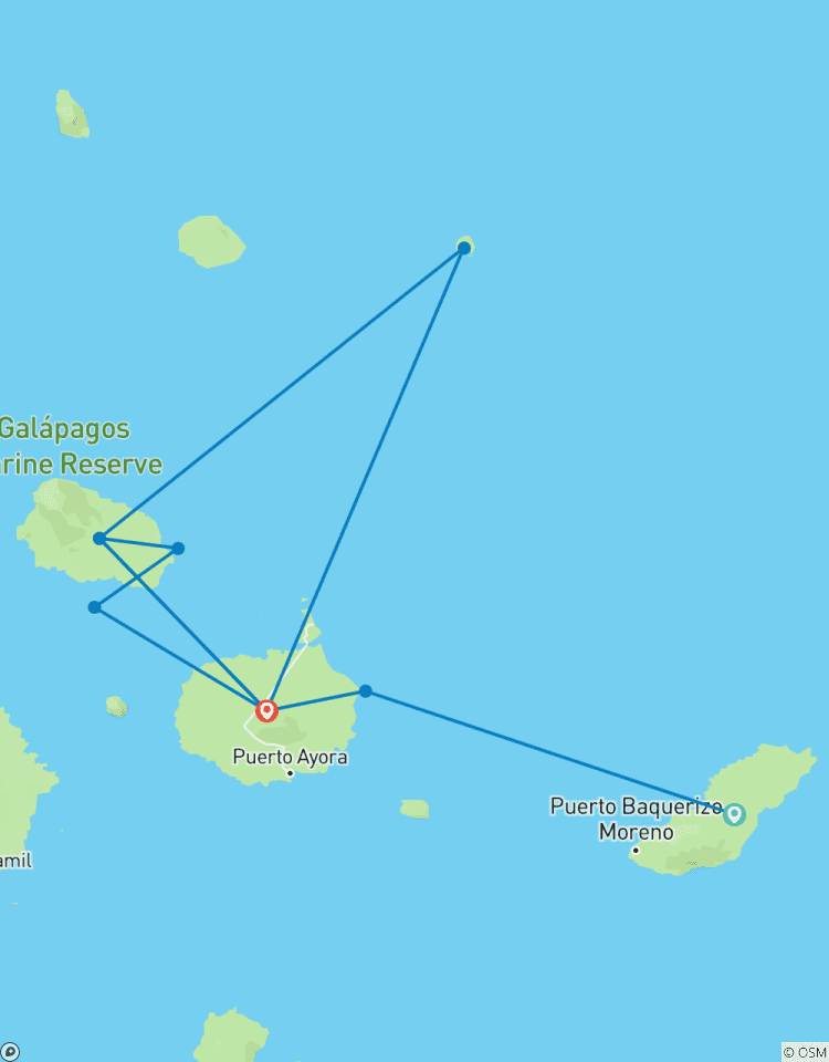 Naturparadies Galapagos Yacht - 8 Tage A Rundreise