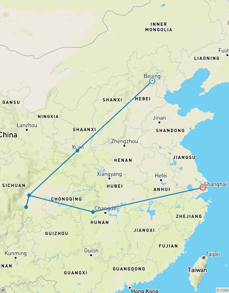 14D Riesenpandas & Zhangjiajie Avatar Berge Kleingruppenreise Rundreise