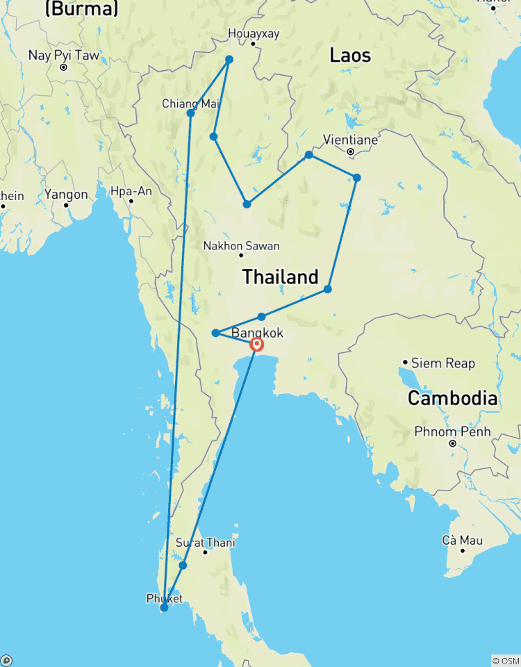 Private - Ultimate Journeys Of Thailand 21 Days / 20 Nights Tour