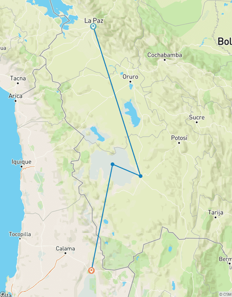 Across the Altiplano: La Paz, Uyuni & Atacama Tour