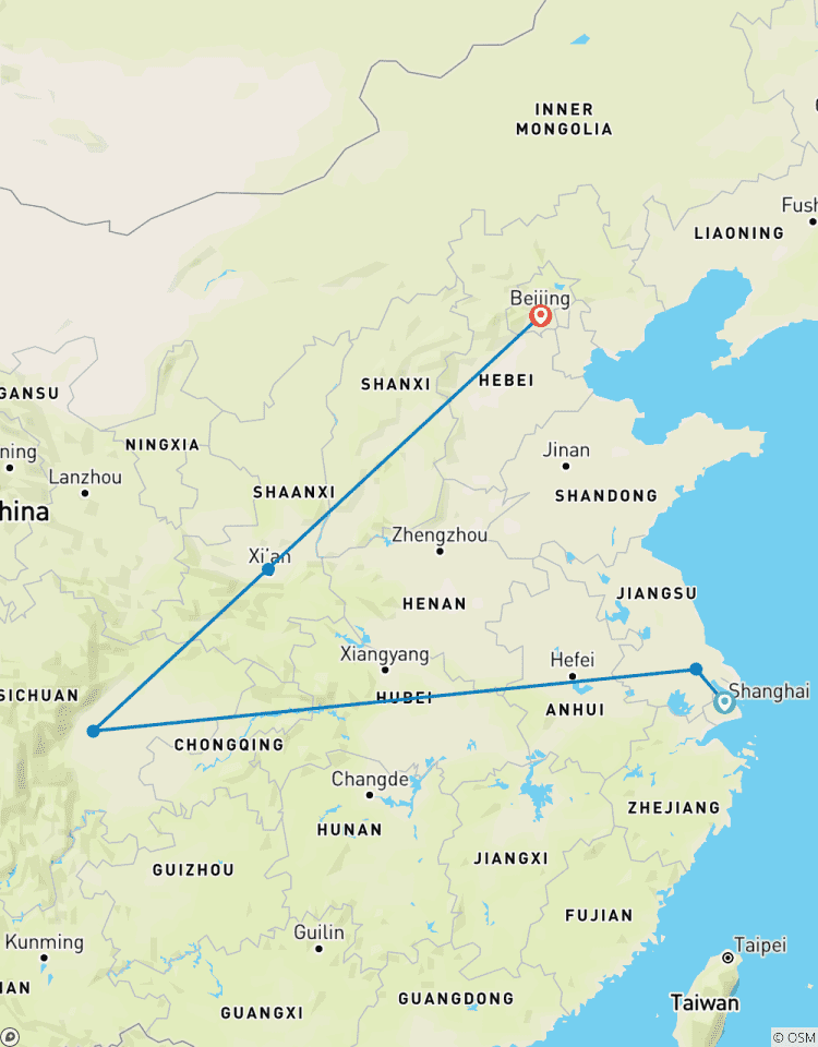 Circuito Crucero Inspirador por China y el Yangtsé (4 destinos) (4 destinations)