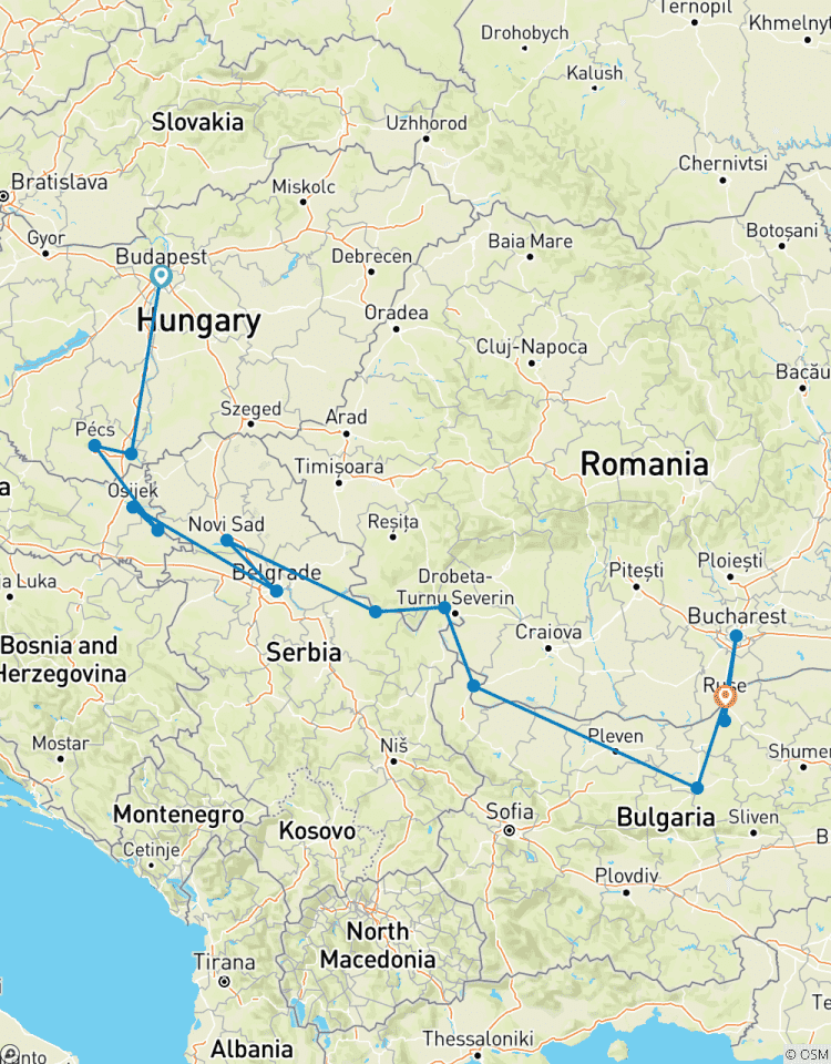 Gems of Southeast Europe 2027 Tour