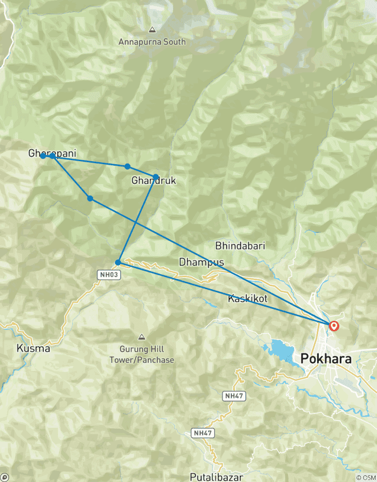 Private Pokhara Tour 4-Tage Rundreise