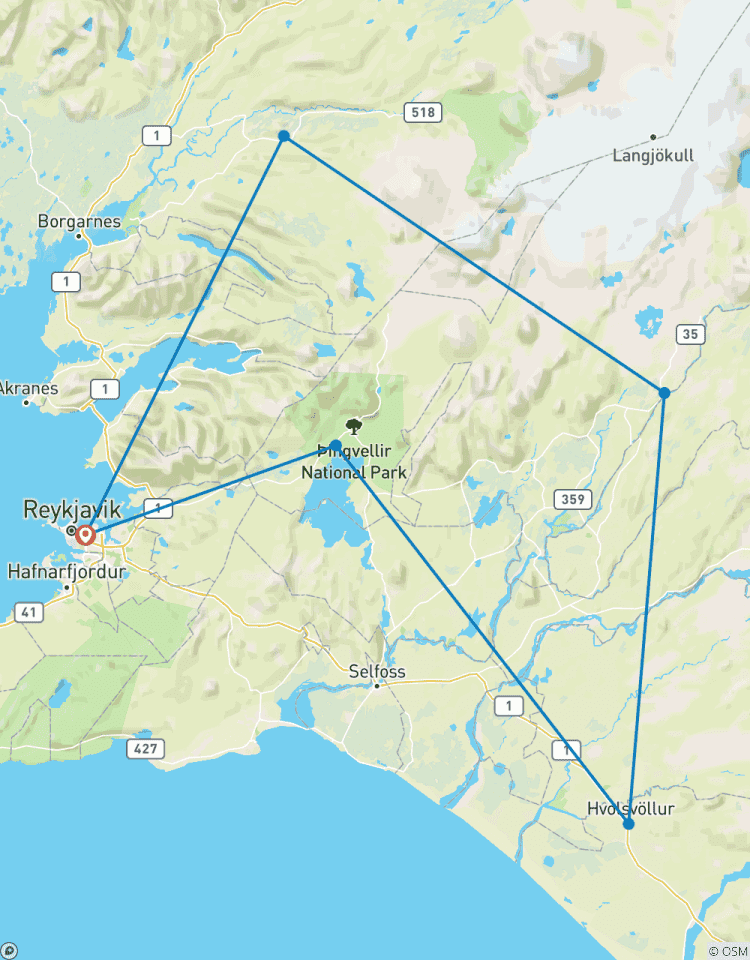 Entdecken Sie Island: Goldener Kreis & Halbinsel Snaefellsnes Rundreise