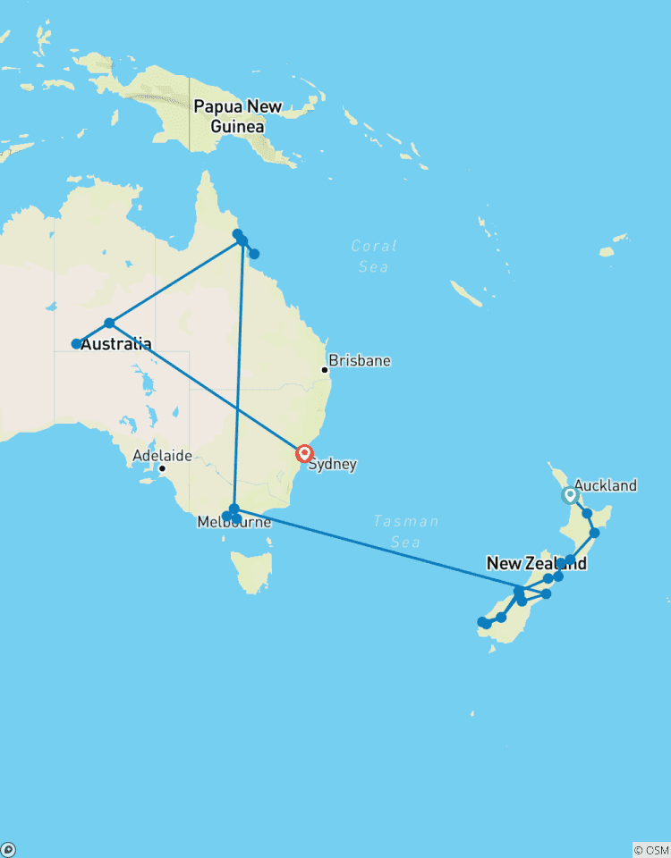 Neuseeland und Australien Entdeckungstour Rundreise