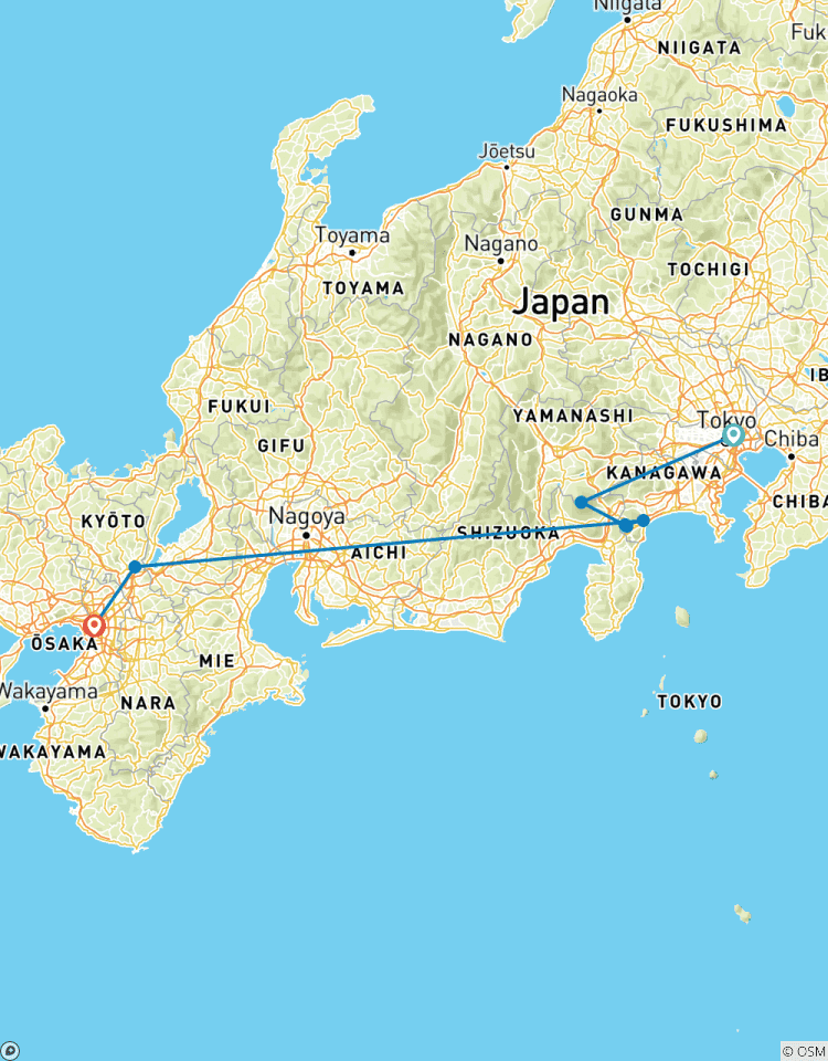 Japon - Dévoilé au-delà de la surface circuit
