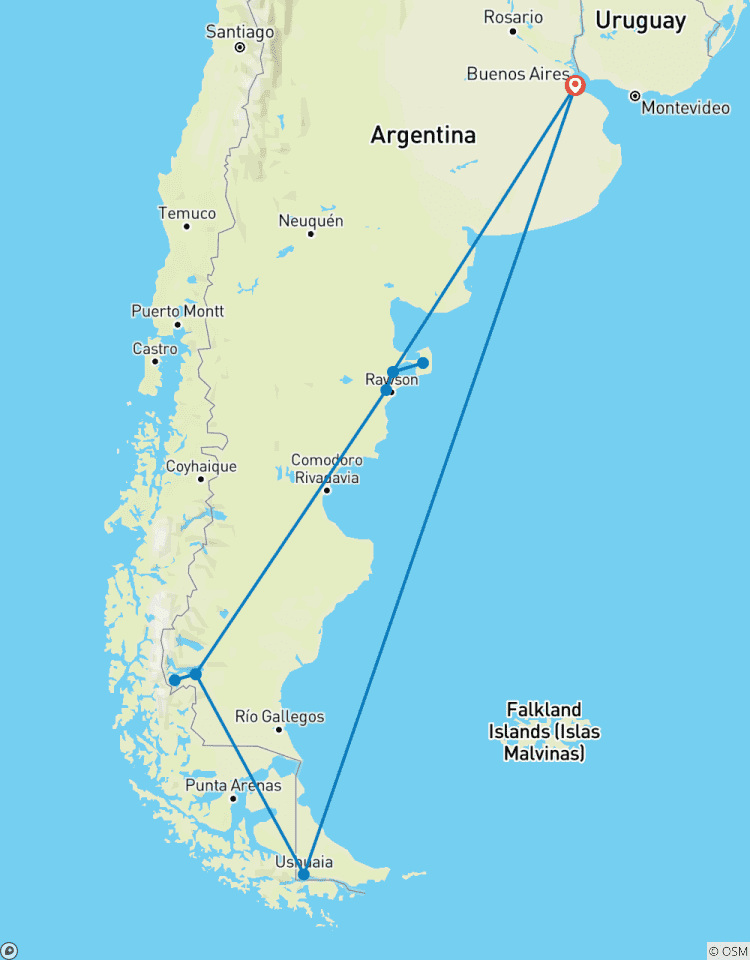 Südliches Argentinien Rundreise