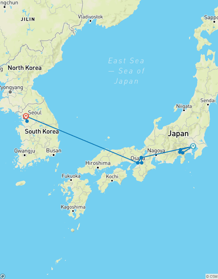 Japan & Korea muss man gesehen haben Rundreise