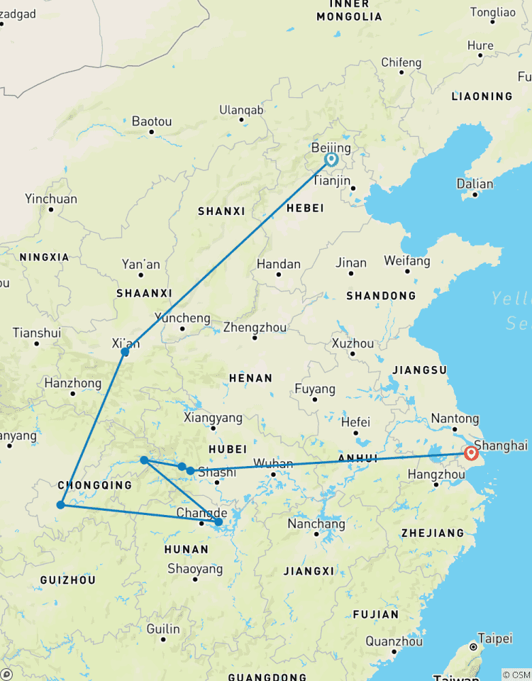 11-daagse China hoogtepunten tour met Yangtze cruise: Beijing, Xi\'an, Shanghai-rondreis