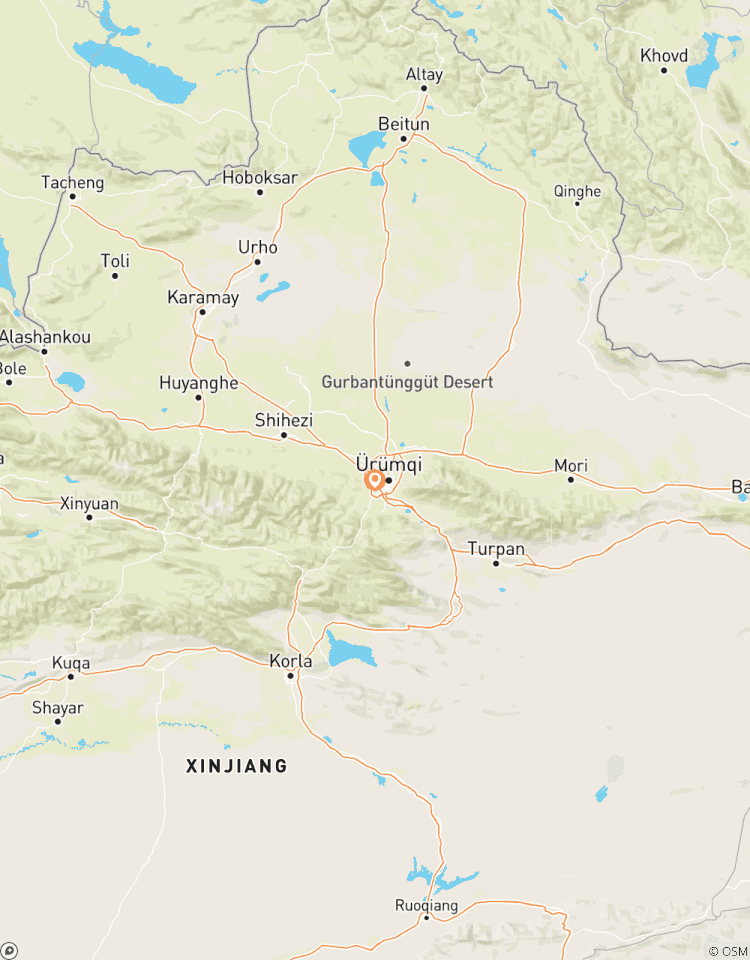 11 Daagse Noordelijke Xinjiang Groepsreis met Nalati Grasland-rondreis