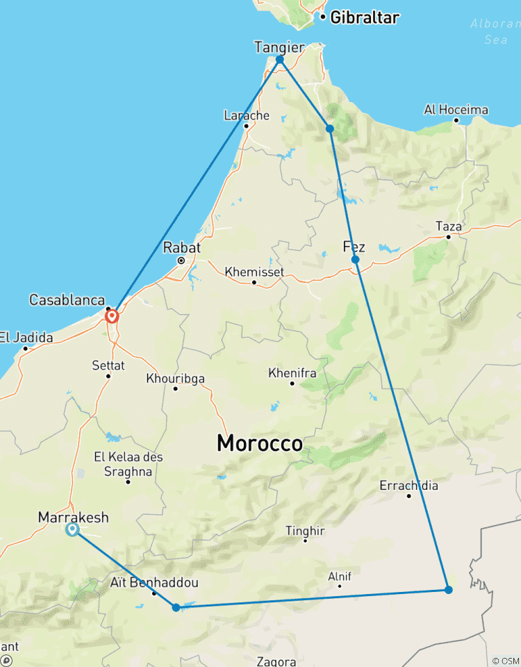 9 Days Tour from Marrakech to Casablanca Tour