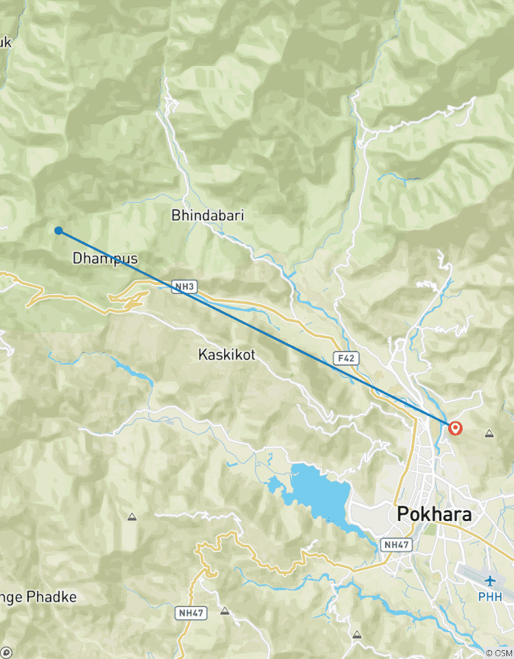 Circuito Pokhara: Excursión a la aldea de Dhampus (1 día)