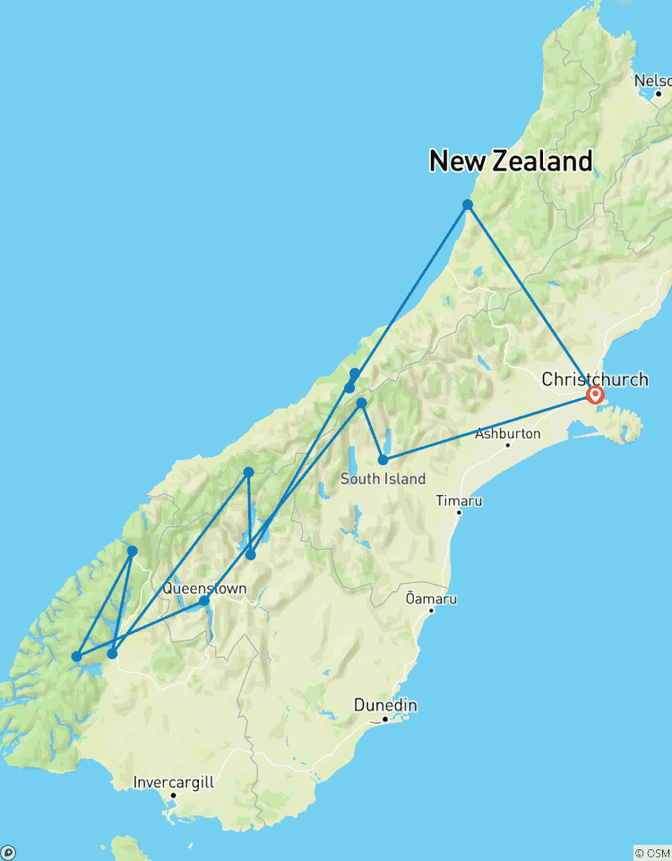 Ultimate New Zealand South Island Tour Tour