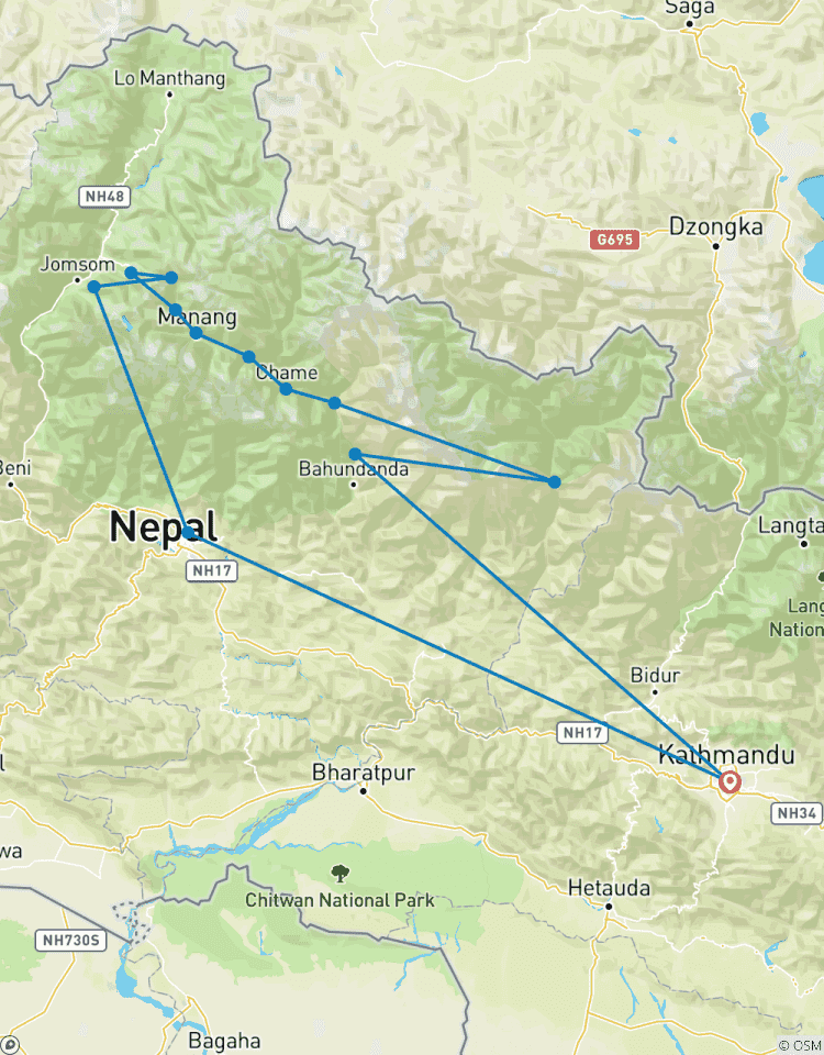 Annapurna Circuit Trekking - 12 Days Tour