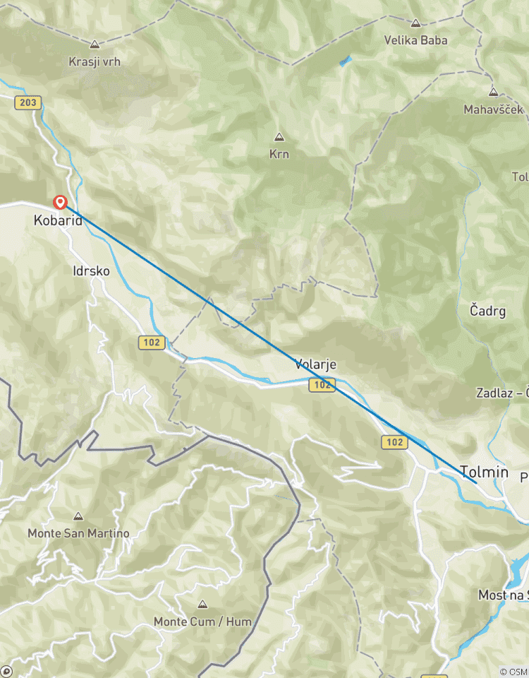 Juliana Trail - Wandern durch das Soca-Tal (6 Tage) Rundreise