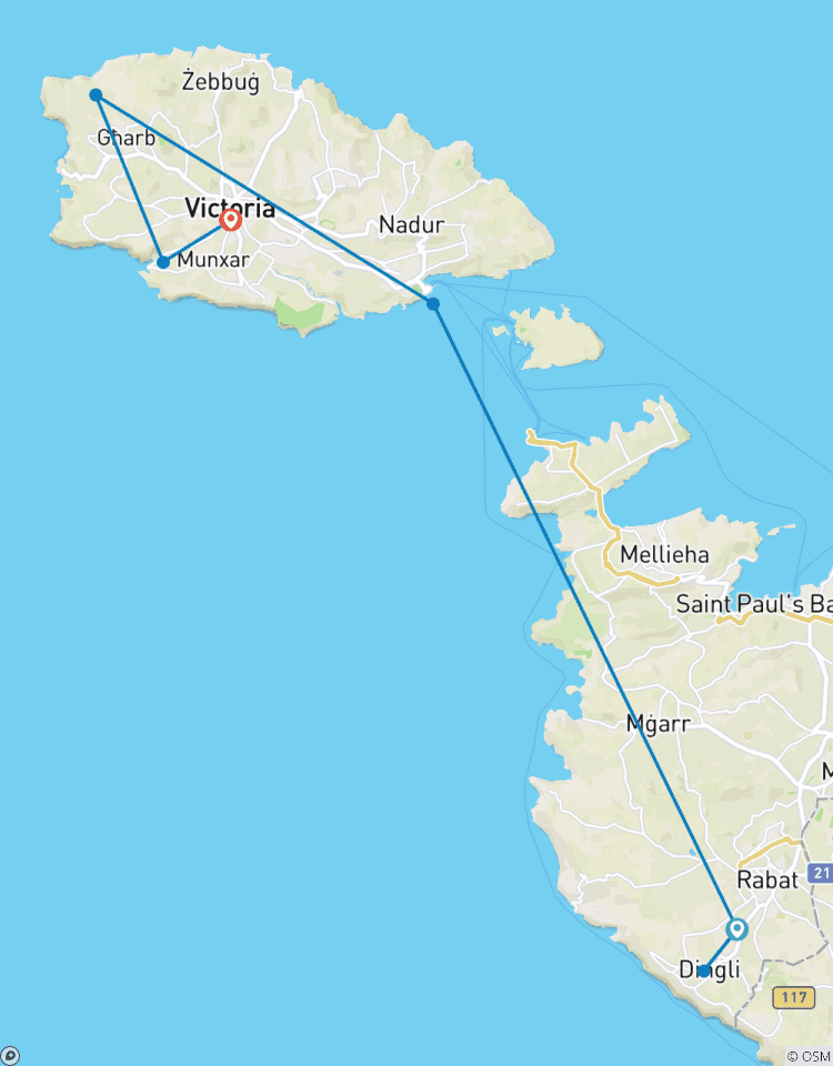 Malta und Gozo - der atemberaubende Küstenweg (8 Tage) Rundreise