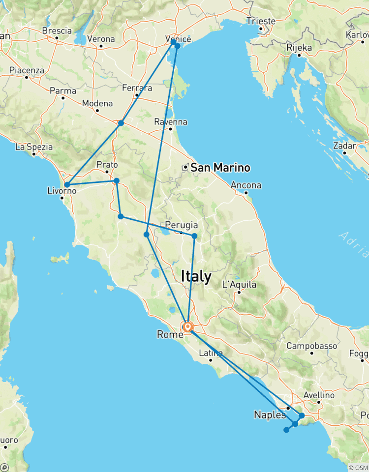 Circuito Sabor a Italia: 11 días - Clásico