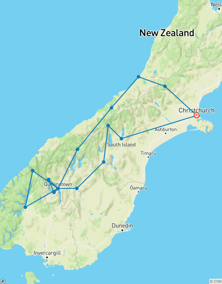 Neuseeland - Die Wunder des Südens (10 Tage) Rundreise
