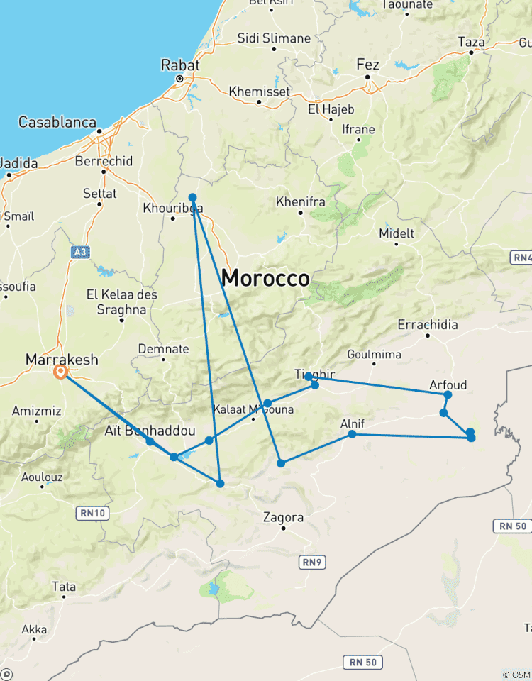 Sahara Sands & Kasbahs: A 4-Day Moroccan Desert Adventure Tour