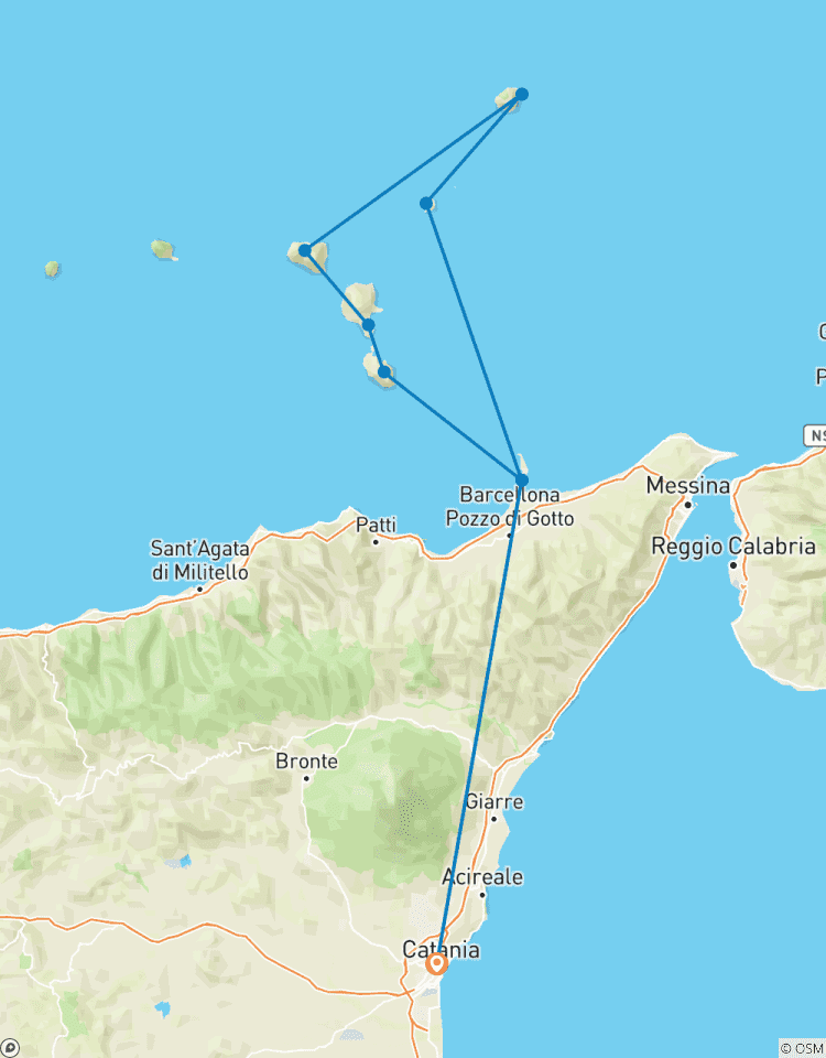 Italien - Liparische Inseln - Lipari, Salina, Stromboli Tour