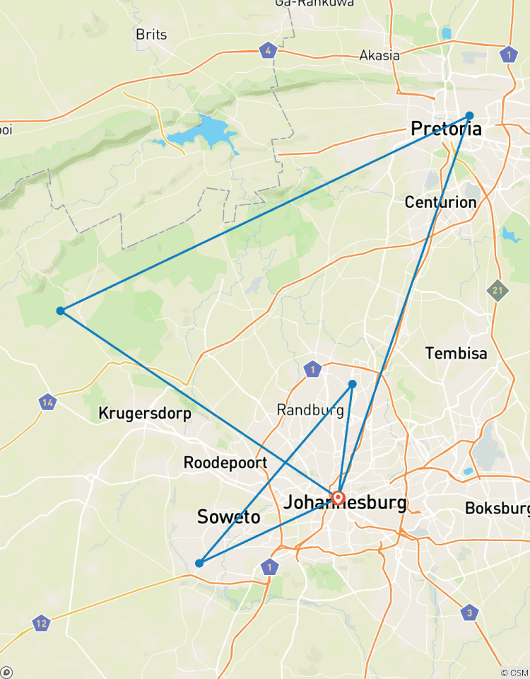 Johannesburg & Busch-Erlebnis Rundreise